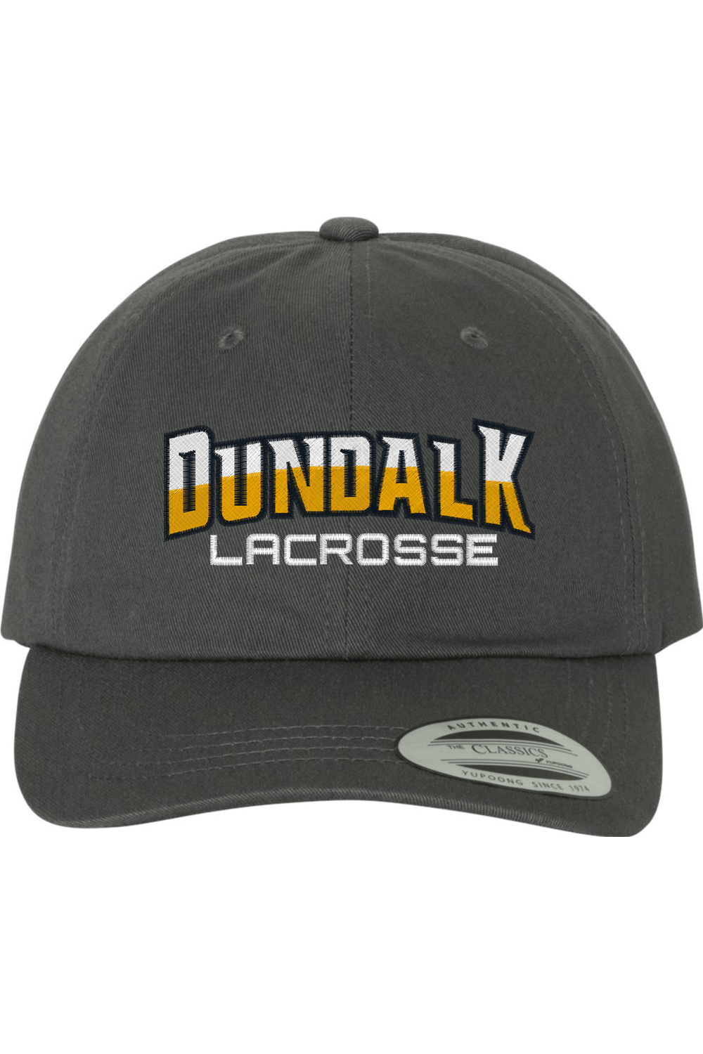 Dundalk Lacrosse Embroidered Dad Hat Signature Lacrosse
