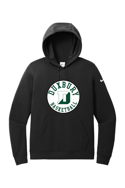 Duxbury Basketball Nike Ladies Club Fleece Sleeve Swoosh Pullover Hoodie Signature Lacrosse