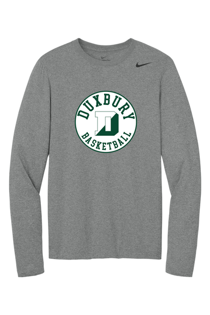 Duxbury Basketball Nike Team rLegend Long Sleeve Tee Signature Lacrosse