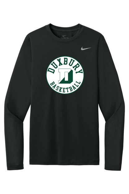 Duxbury Basketball Nike Team rLegend Long Sleeve Tee Signature Lacrosse