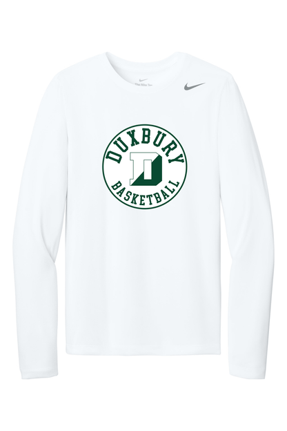 Duxbury Basketball Nike Team rLegend Long Sleeve Tee Signature Lacrosse
