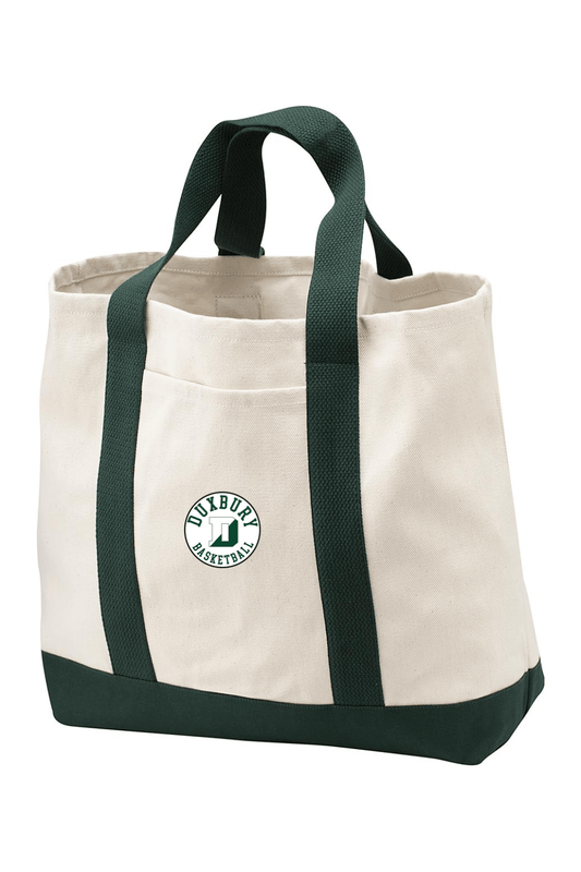Duxbury Basketball Port Authority - Ideal Twill Two-Tone Shopping Tote Signature Lacrosse