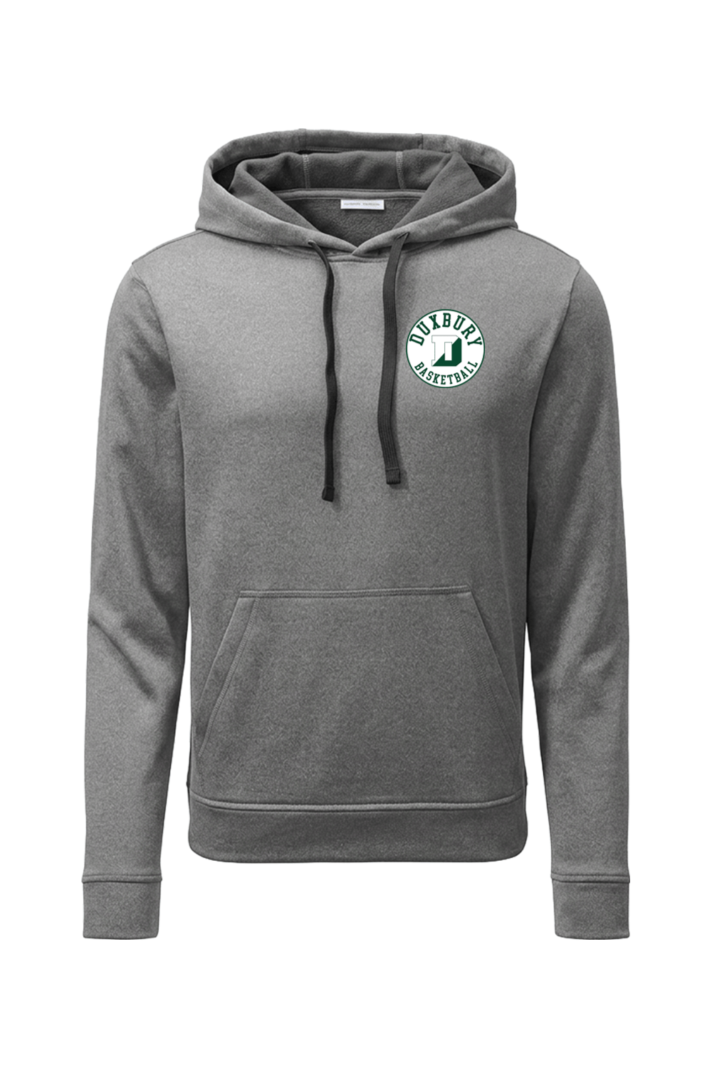 Duxbury Basketball Sport-Tek PosiCharge Sport-Wick Heather Fleece Hooded Pullover (Coach) Signature Lacrosse