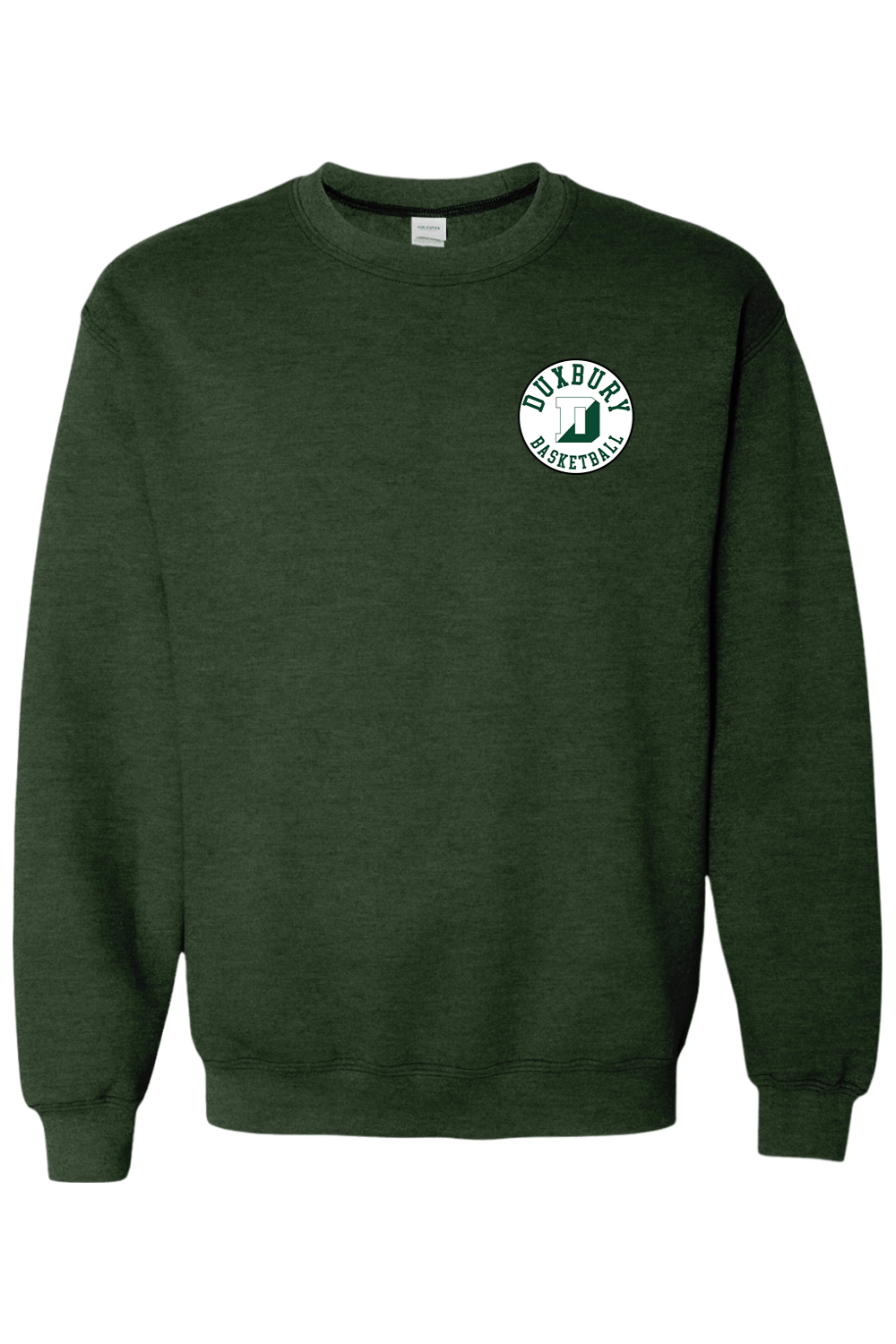 Duxbury Youth Basketball Adult Heavyweight Sweatshirt Signature Lacrosse