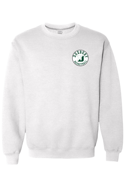 Duxbury Youth Basketball Adult Heavyweight Sweatshirt Signature Lacrosse