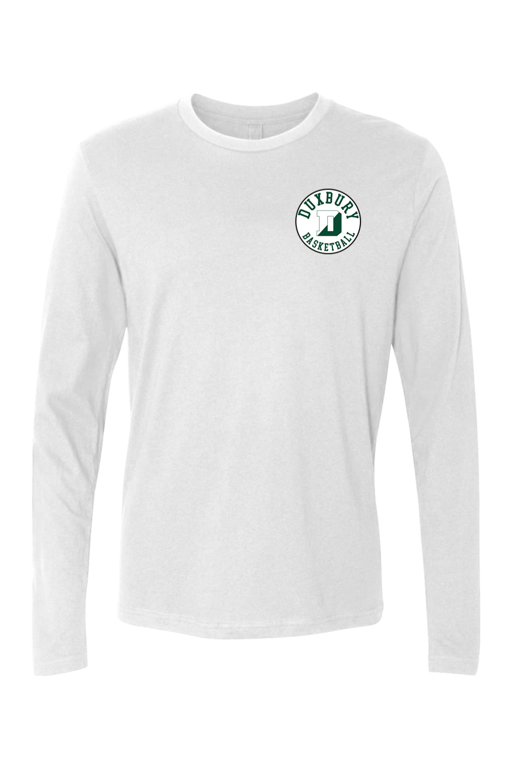 Duxbury Youth Basketball Adult Long Sleeve T-Shirt Signature Lacrosse