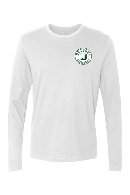 Duxbury Youth Basketball Adult Long Sleeve T-Shirt Signature Lacrosse