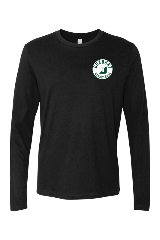 Duxbury Youth Basketball Adult Long Sleeve T-Shirt Signature Lacrosse
