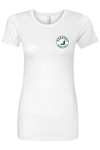 Duxbury Youth Basketball Adult Women's T-Shirt Signature Lacrosse