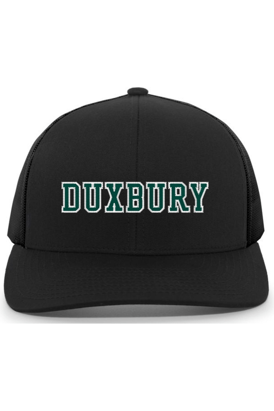 Duxbury Youth Basketball Embroidered Trucker Hat Signature Lacrosse