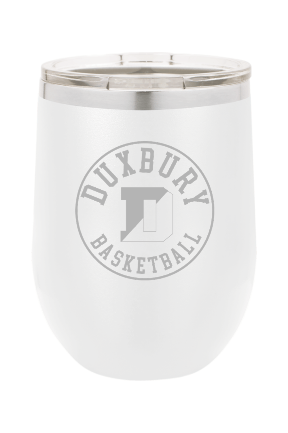 Duxbury Youth Basketball Insulated Wine Tumbler Signature Lacrosse