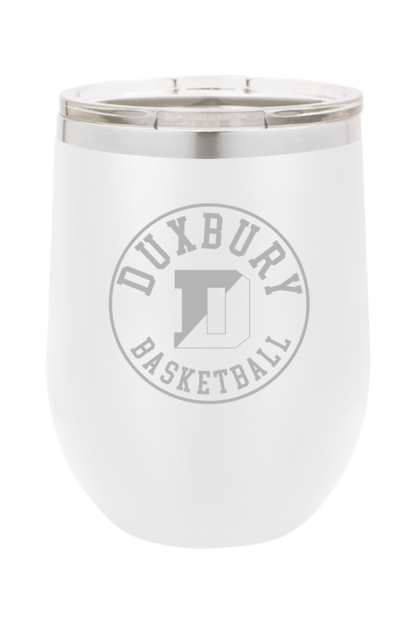 Duxbury Youth Basketball Insulated Wine Tumbler Signature Lacrosse
