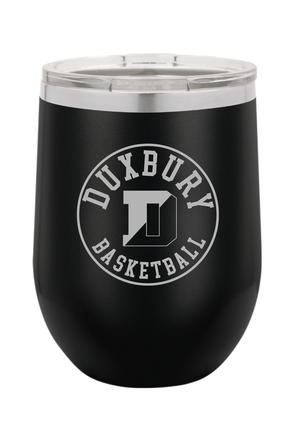 Duxbury Youth Basketball Insulated Wine Tumbler Signature Lacrosse