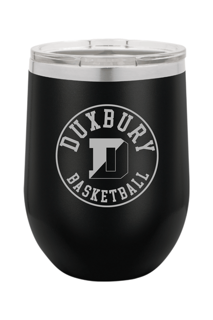 Duxbury Youth Basketball Insulated Wine Tumbler Signature Lacrosse