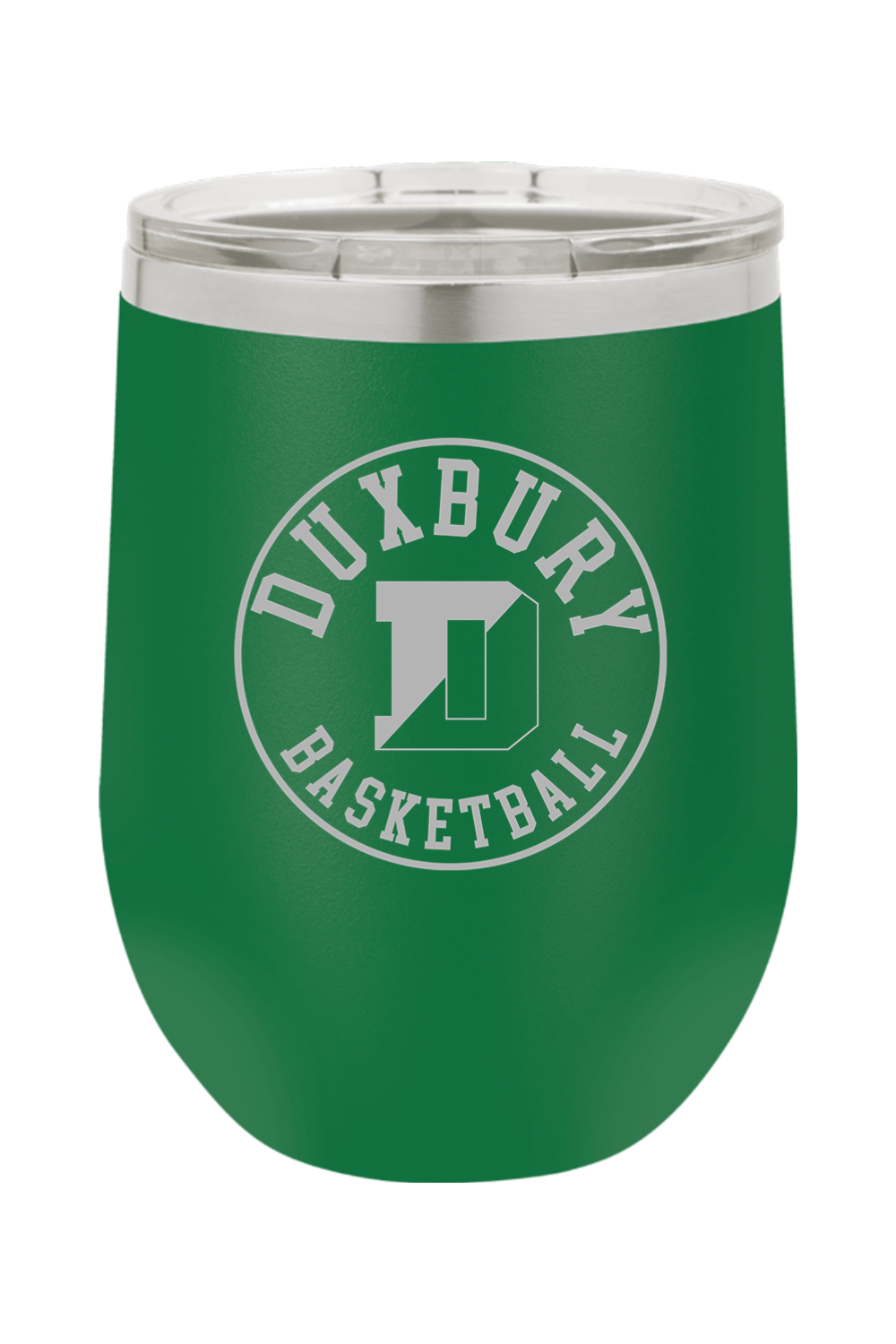 Duxbury Youth Basketball Insulated Wine Tumbler Signature Lacrosse