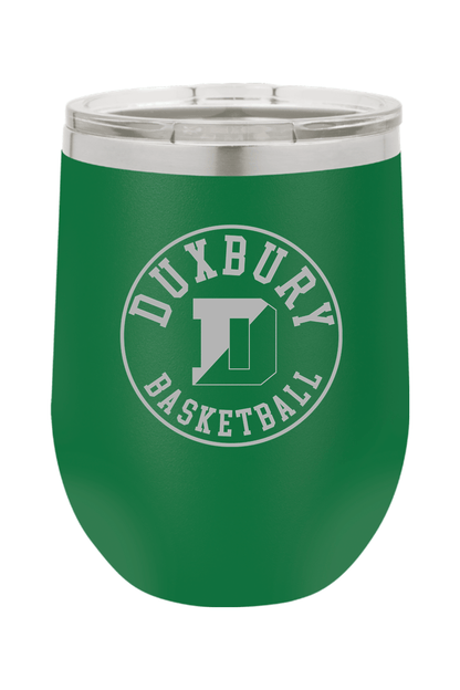 Duxbury Youth Basketball Insulated Wine Tumbler Signature Lacrosse