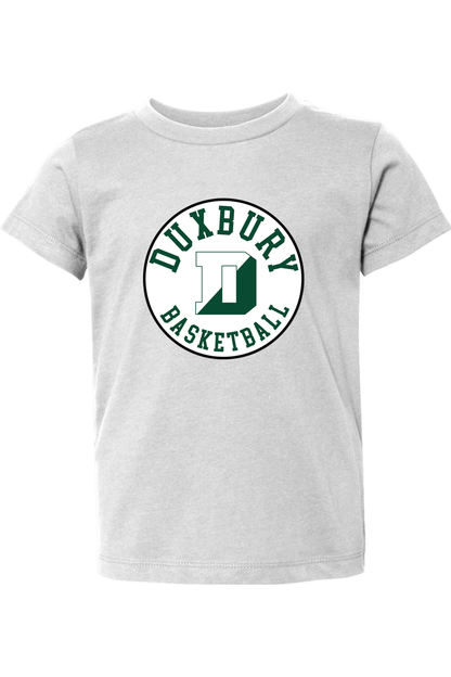 Duxbury Youth Basketball Toddler T-Shirt Signature Lacrosse