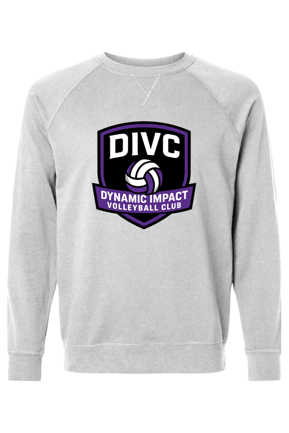 Dynamic Impact Volleyball Club Adult Heavyweight Raglan Long Sleeve Signature Lacrosse
