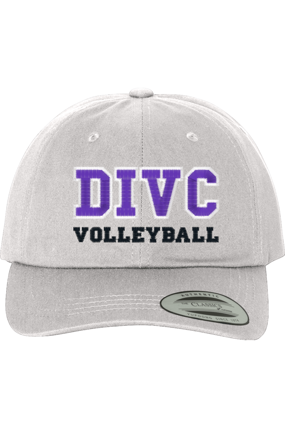 Dynamic Impact Volleyball Club Embroidered Dad Hat Signature Lacrosse
