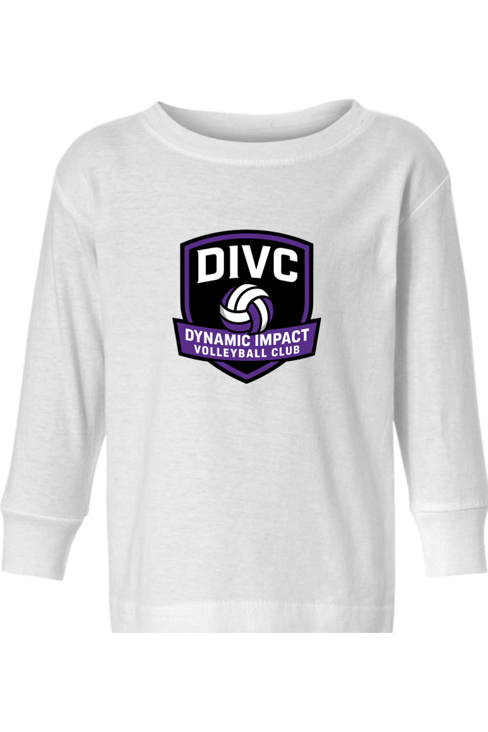 Dynamic Impact Volleyball Club Toddler Long Sleeve T-Shirt Signature Lacrosse