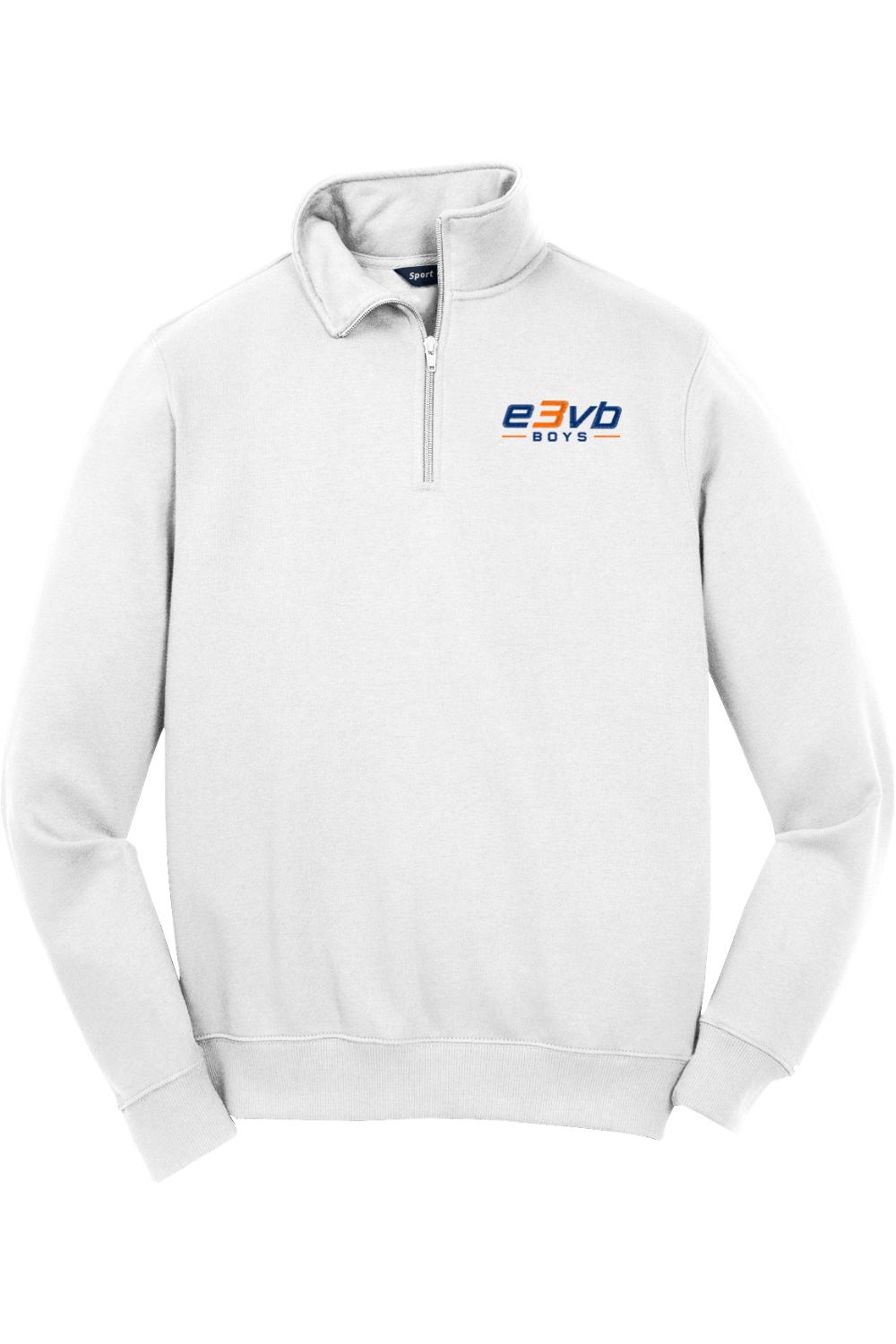 E3VB Adult Embroidered Quarter-Zip Pullover Signature Lacrosse