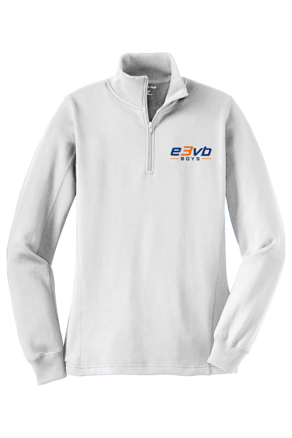 E3VB Adult Women's Embroidered Quarter-Zip Pullover Signature Lacrosse