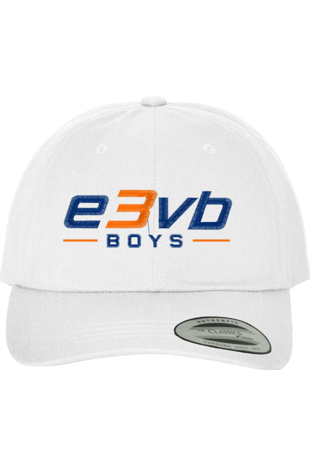 E3VB Embroidered Dad Hat Signature Lacrosse