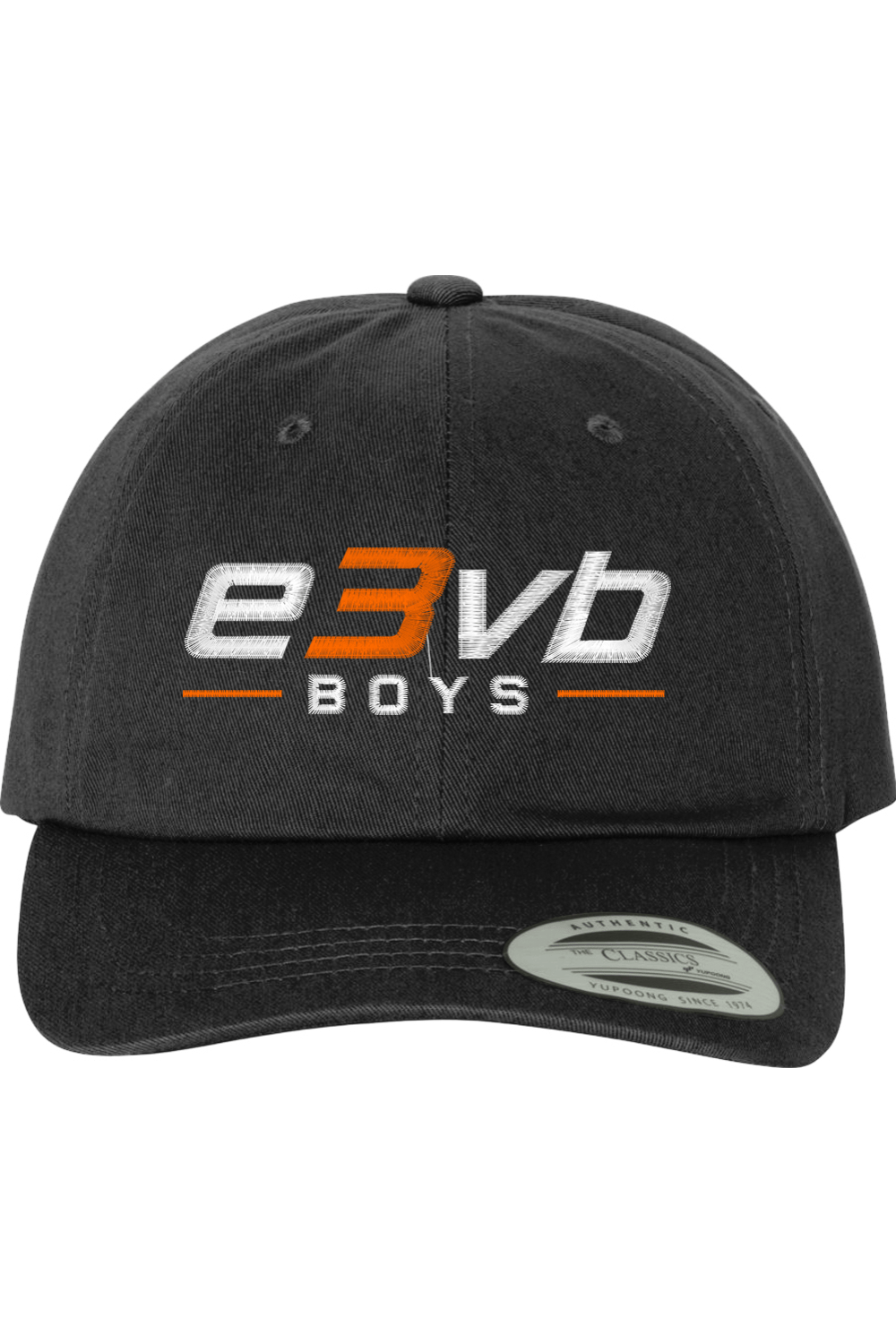 E3VB Embroidered Dad Hat Signature Lacrosse