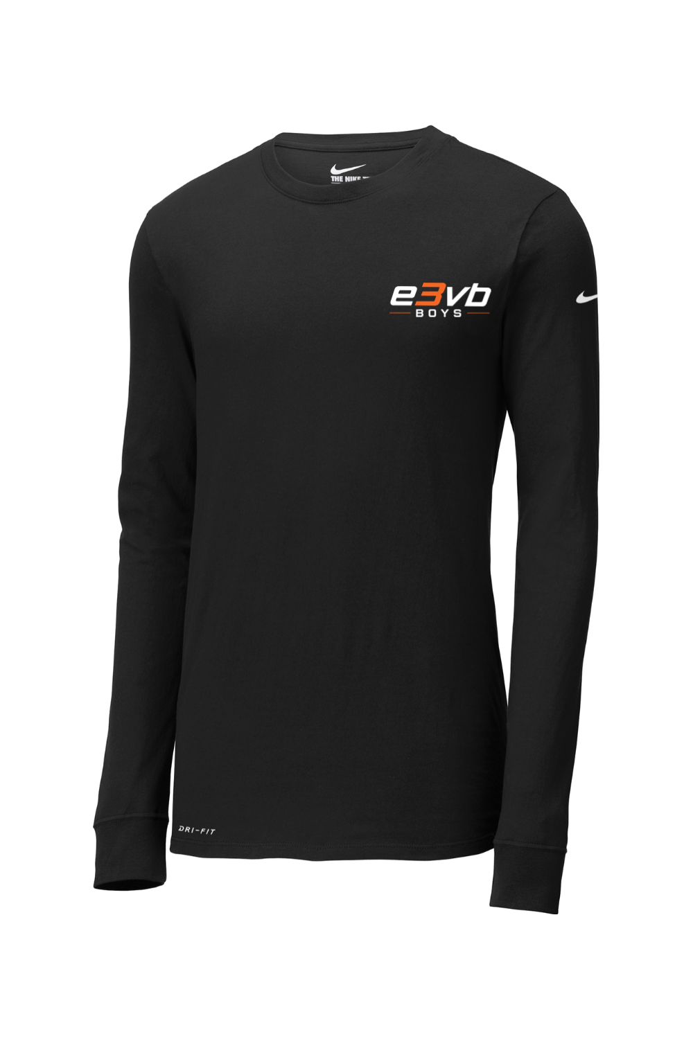 E3VB Nike Dri-FIT Cotton/Poly Long Sleeve Tee Signature Lacrosse