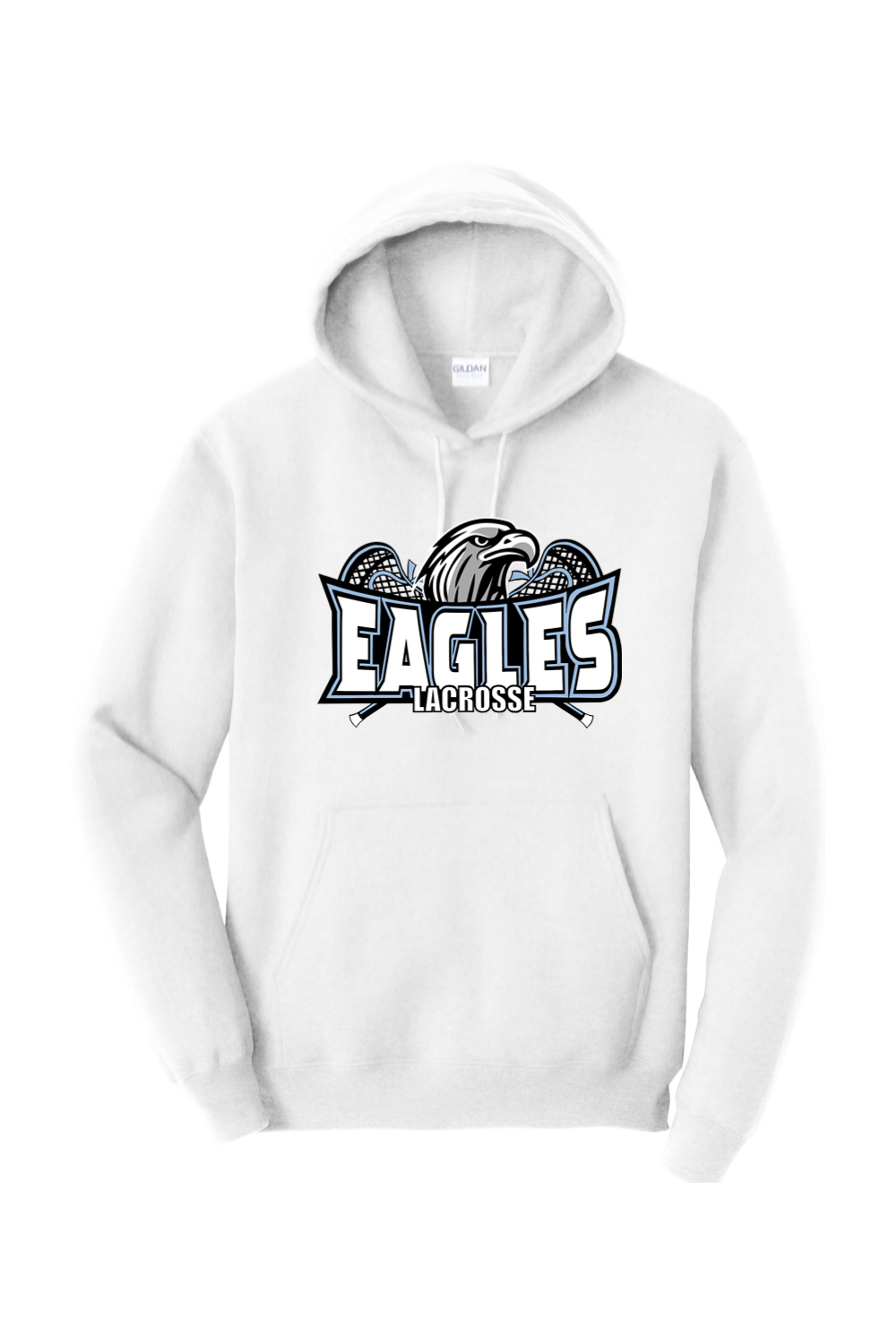 Eagles Lacrosse Adult Heavyweight Hoodie Signature Lacrosse