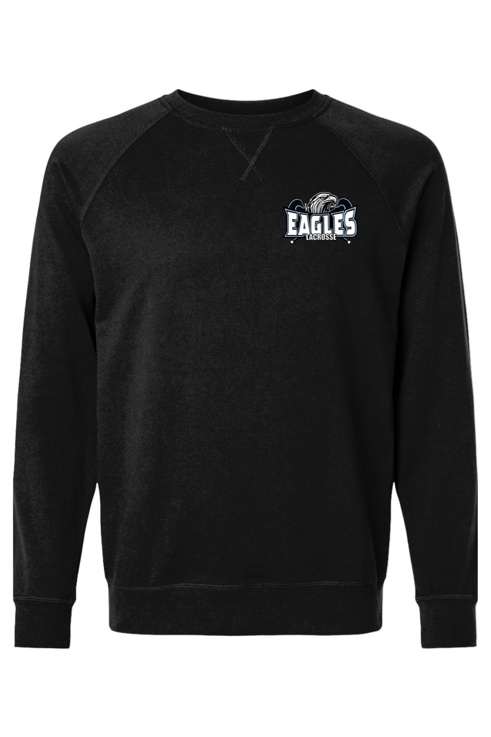 Eagles Lacrosse Adult Heavyweight Raglan Long Sleeve Signature Lacrosse