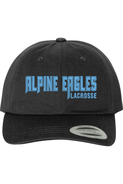 Eagles Lacrosse Embroidered Dad Hat Signature Lacrosse