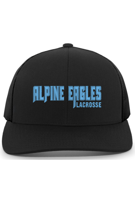 Eagles Lacrosse Embroidered Trucker Hat Signature Lacrosse