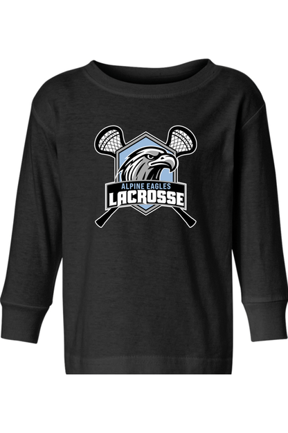 Eagles Lacrosse Toddler Long Sleeve T-Shirt Signature Lacrosse