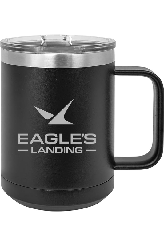 Eagles Landing 15oz Instulated Coffee Mug Signature Lacrosse
