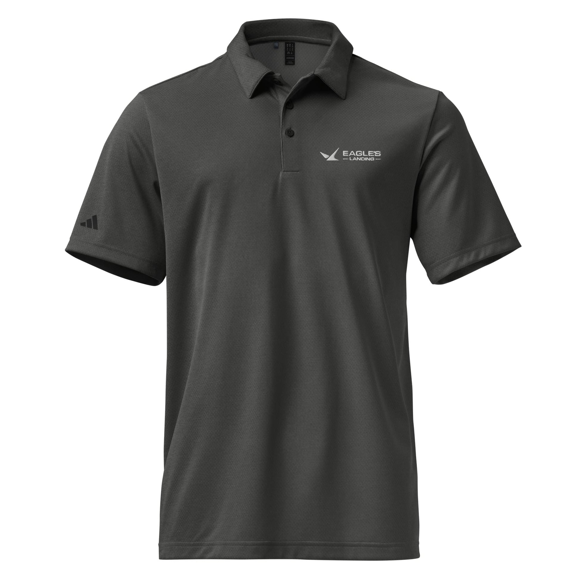 Eagles Landing Embroidered adidas Space-Dyed Polo Signature Lacrosse