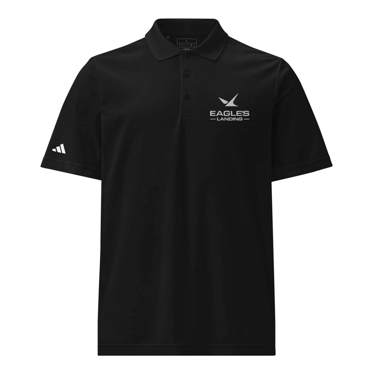 Eagles Landing Embroidered adidas Sport Polo Shirt Signature Lacrosse