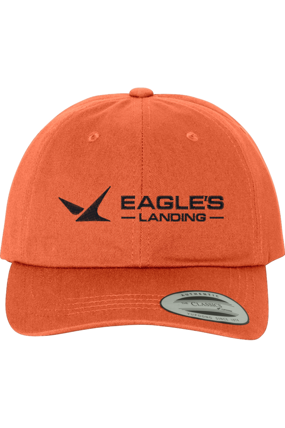 Eagles Landing Embroidered Dad Hat Signature Lacrosse