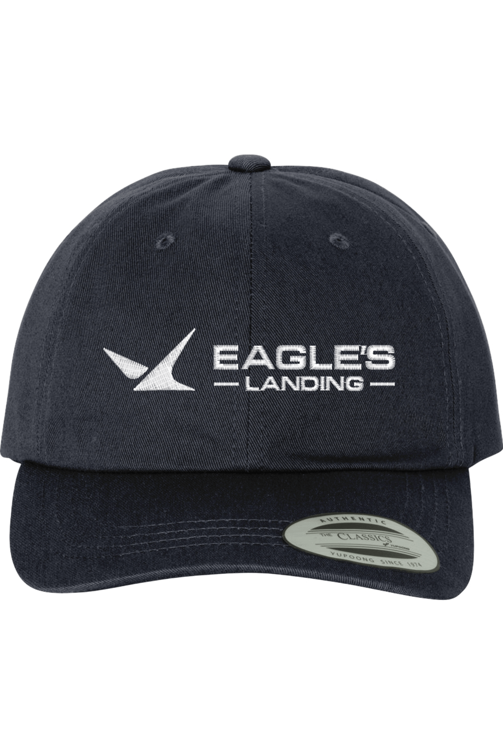 Eagles Landing Embroidered Dad Hat Signature Lacrosse