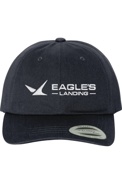 Eagles Landing Embroidered Dad Hat Signature Lacrosse