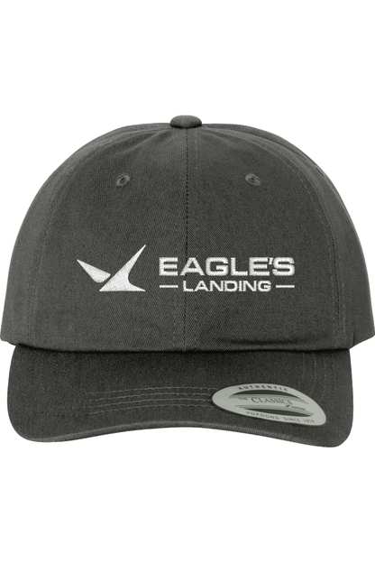Eagles Landing Embroidered Dad Hat Signature Lacrosse
