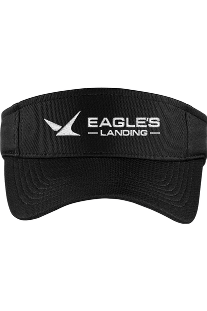 Eagles Landing Embroidered Visor Signature Lacrosse