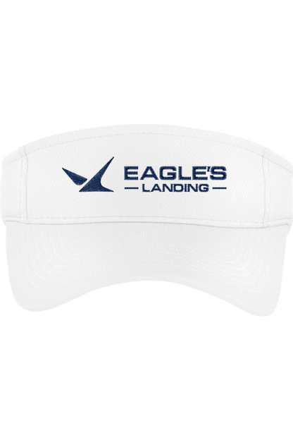 Eagles Landing Embroidered Visor Signature Lacrosse
