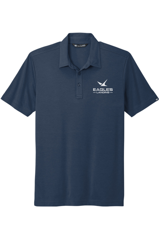 Eagles Landing Men's Embroidered Travis Mathew Oceanside Solid Polo Signature Lacrosse