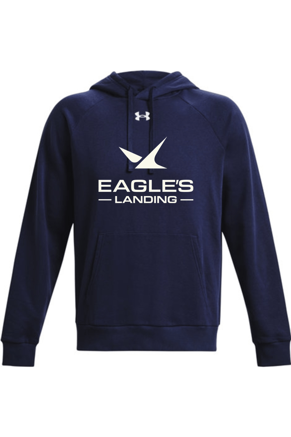 Eagles Landing Men's Under Armour Men's Rival Fleece Hooded Sweatshirt Signature Lacrosse