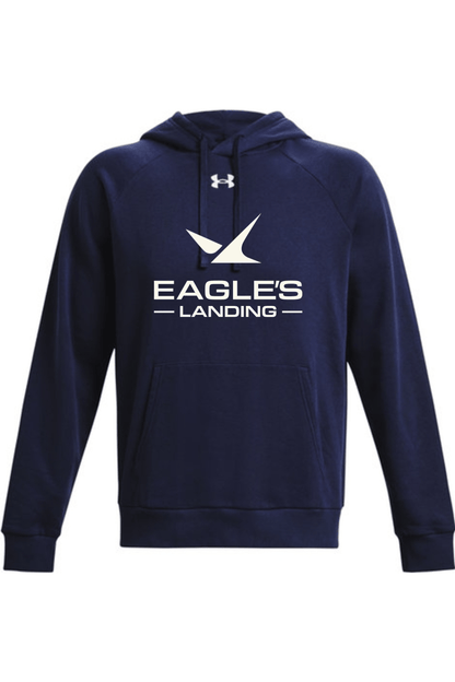 Eagles Landing Men's Under Armour Men's Rival Fleece Hooded Sweatshirt Signature Lacrosse