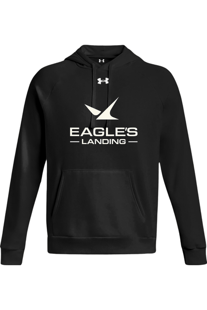 Eagles Landing Men's Under Armour Men's Rival Fleece Hooded Sweatshirt Signature Lacrosse