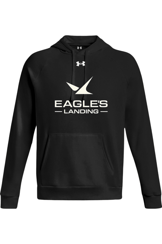 Eagles Landing Men's Under Armour Men's Rival Fleece Hooded Sweatshirt Signature Lacrosse