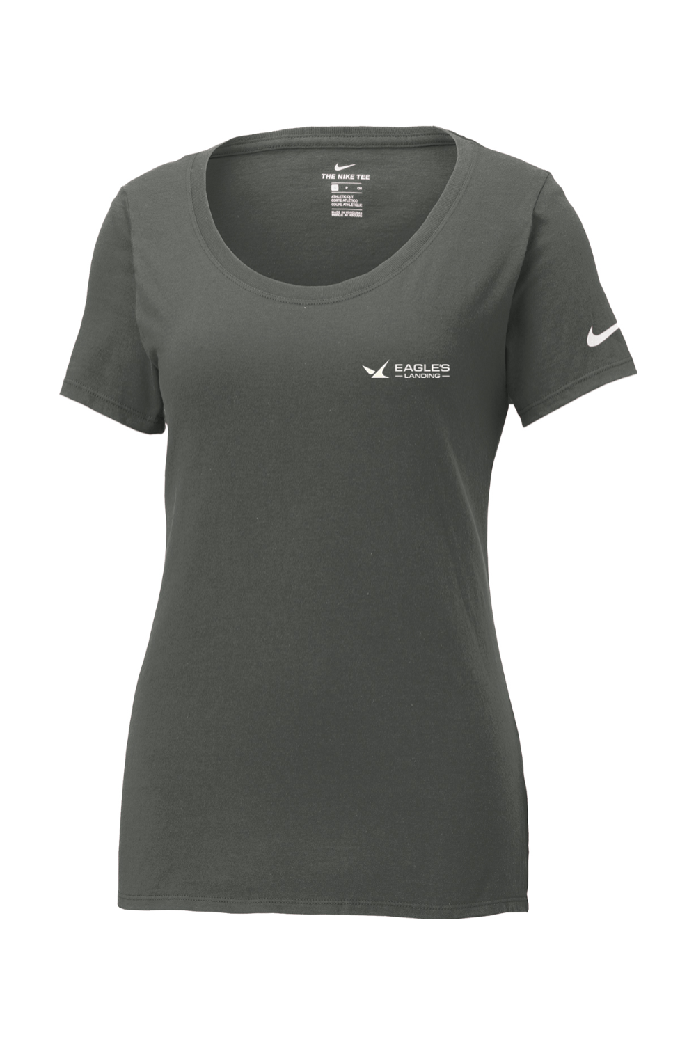 Eagles Landing Women's Nike Core Cotton Scoop Neck Tee Signature Lacrosse