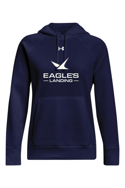 Eagles Landing Women's Under Armour Ladies' Rival Fleece Hooded Sweatshirt Signature Lacrosse